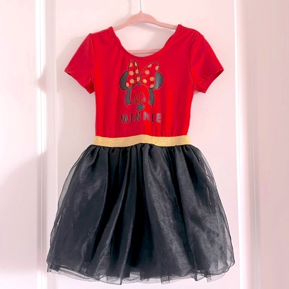 Disney Junior Brand Minnie Mouse TuTu Style Dress - Size 4T - Picture 1 of 8